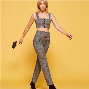 NWT! Reformation Rex Two Piece Set
